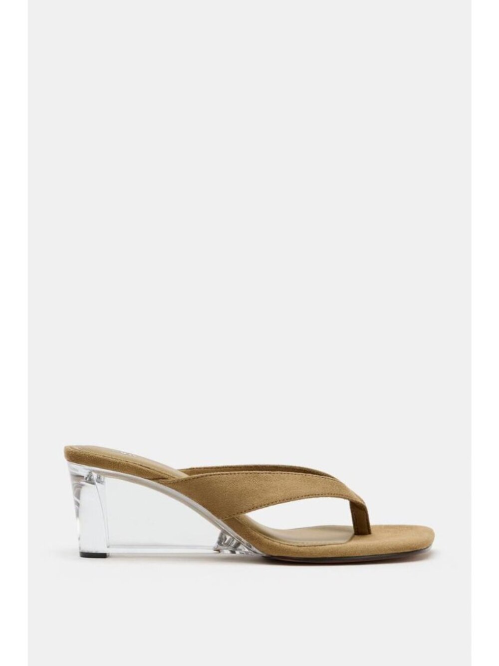ZARA CLEAR WEDGE SANDALS 2303/810/107